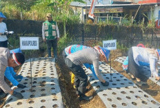 Polres Pasuruan Tanam Bawang Putih Serentak di Tlogosari Dukung Swasembada Pangan