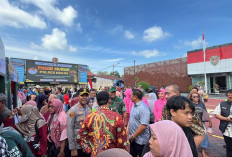 Jaga Stabilitas Harga Pangan, Polres Ngawi Gelar Pasar Murah Ramadan