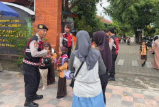 Sat Samapta Polres Ngawi Gelar Patroli Keselamatan Anak Sekolah