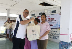 Kanim Surabaya Salurkan 60 Paket Bantuan Sosial ke Dusun Pucukan Sidoarjo