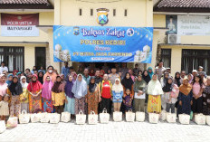 Polres Kediri Gandeng PT Mitra Jaya Farmindo Gelar Bakti Sosial di Plemahan