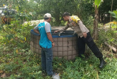 Wujudkan Pekarangan Bergizi, Polres Ngawi Ajak Warga Kedunggudel Kelola Pekarangan Produktif