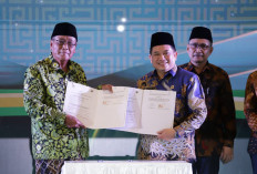 Tingkatkan Kesejahteraan Masjid, Kakanwil BPN Jatim Teken PKS Akselerasi Sertifikasi Tanah Wakaf dengan DMI