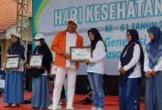 Hadiri Puncak Hari Kesehatan Nasional Ke-61, Mas Rio Tekankan Pentingnya Generasi Sehat