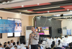 Polresta Sidoarjo Ajak Pelajar SMKN 1 Disiplin Lalu Lintas dan Peduli Kamtibmas