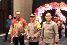 Polsek Lakarsantri Amankan Customer Gathering Bank Mandiri Imlek 2026 di The Westin Surabaya