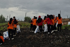 Jaga Kelestarian Pesisir Laut Selatan, KSR PMI Unmuh Jember dan Relawan SIBAT Kepanjen Bersihkan Pansela