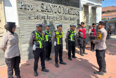 Polisi Kawal Perayaan Paskah, Ibadah di Kediri Berjalan Kondusif