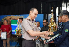 Kapolresta Malang Kota Beri Penghargaan kepada 48 Juara Satkamling 2026
