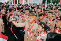 1.537 Pramuka Jatim Berangkat ke Jamnas XII, Bawa Misi Kebinekaan hingga Budaya Bumi Majapahit