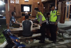 Patroli di Kasreman, Polisi Ngawi Pastikan Wilayah Tetap Aman dan Kondusif 