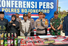 Ops Pekat Semeru 2026, Polres Bojonegoro Ungkap Judi dan Prostitusi, 13 Tersangka Diamankan