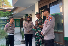Perkuat Sinergitas TNI-Polri, Polsek Rungkut Bersama Polsek Gunung Anyar Sambangi Koramil