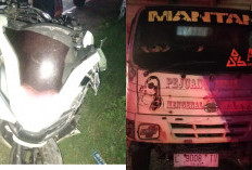 Jalan Minim Penerangan, Wanita Tewas Tabrak Truk Parkir dan Terpental di Driyorejo Gresik