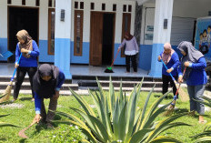 Pastikan Higienitas Makan Bergizi Gratis, SPPG 3 Polres Madiun Sterilisasi Fasilitas Dapur