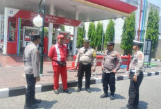 ?Antisipasi Antrean BBM, Polsek Simokerto Gelar Patroli Pemantauan SPBU Ngaglik