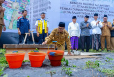 Pemkab Gresik Mulai Pembangunan Gedung Permanen Sekolah Rakyat di Desa Raci Tengah