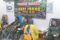 Prajurit TNI AD Jember Peringati Hari Juang dengan Aksi Donor Darah, Terkumpul 119 Kantong