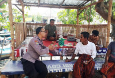 Sambang Desa, Satbinmas Polres Bangkalan Edukasi Nelayan Bandaran Jaga Ekosistem Laut