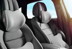 Bantal Leher Mobil ‘Memory Foam’, Tak Bikin Gerah dan Cegah Leher Kaku saat Perjalanan Jauh