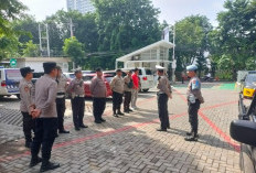Kawal Aksi Unjuk Rasa di Kantor PU SDA Jatim, Polsek Gayungan Pastikan Situasi Kondusif