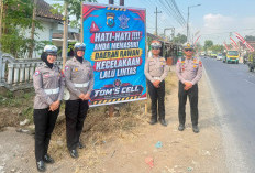 Bukan Sekadar Imbauan, Satlantas Polres Jember Bawa Pesan Kasih Sayang di Jalur Rawan Bangsalsari