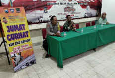 Dekatkan Diri dengan Masyarakat, Polsek Sawahan Gelar Jumat Curhat di Banyu Urip