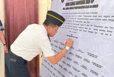 Kepala Lapas Jember Pimpin Penandatanganan Pakta Integritas Ikrar Bebas Narkoba dan HP