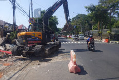 Pos Polisi Pesanggrahan Kota Batu Dibongkar, Proyek Preservasi PUPR Dimulai