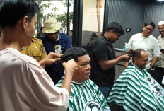 TTL Buka Peluang Kerja Warga Ring 1 Surabaya Lewat Program Lamong Cukur