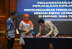 Bupati Sidoarjo Teken PKS Pengolahan Sampah Jadi Listrik