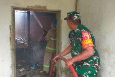 Rumah di Blitar Ludes Terbakar Akibat Korsleting, Ijazah dan BPKB Hangus 