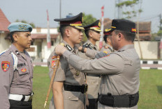 Polres Blitar Gelar Upacara Sertijab Wakapolres dan Kasat Reskrim, Ini Daftar Lengkapnya