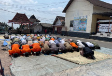 Ikhtiar Hadapi Karhutla Gunung Lawu, Polsek Jogorogo Bersama Perhutani dan BPBD Gelar Salat Istisqa