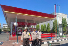 Antisipasi Kejahatan dan Pastikan Stok BBM Aman, Polsek Simokerto Gelar Patroli Presisi di SPBU Ngaglik