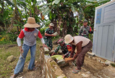 Satgas TMMD Ke-127 Kodim/0827 Sumenep Bangun MCK di Desa Mandala