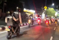 Patroli Samapta Polrestabes Surabaya Jaring Puluhan Motor Balap Liar
