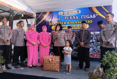 AKP Neni Endah Purna Tugas, Polsek Karangrejo Gelar Tasyakuran Penuh Haru