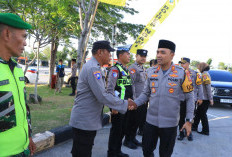 Kapolres Ngawi Cek Kesiapan Pos Pengamanan Dukung Operasi Ketupat Semeru 2026 