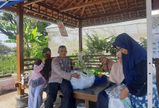 Dukung Ketahanan Pangan, Polres Pelabuhan Tanjung Perak Dampingi Panen Hidroponik KWT Dorang Cinta