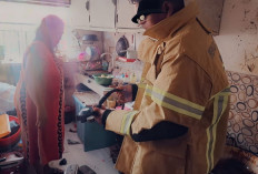 Tabung Gas Elpiji Meledak Diduga Akibat Selang Bocor, IRT di Kebomas Gresik Terluka