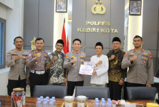 Polres Kediri Kota Terima Silaturahmi Pipjatbang, Bahas Pembinaan Spiritual Generasi Muda
