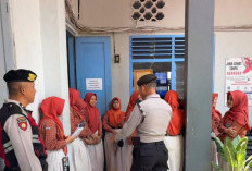Satsamapta Polres Ngawi Gelar PATAS di SMAN 1 Ngawi