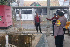 Antisipasi Musim Hujan, Polsek Rungkut Intensifkan Pengecekan Rumah Pompa Pandugo