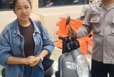 Motor Raib Dicuri Kembali, Kebahagiaan Menyelimuti Esti Cahya di Polsek Wonocolo
