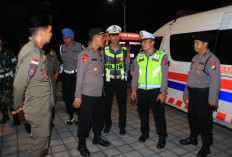 Kapolres Ngawi Pimpin Patroli Skala Besar, Jaga Kondusivitas Ramadan 1447 H