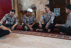 Safari Subuh di Masjid Cheng Hoo, Polsek Genteng Perkuat Kamtibmas Surabaya