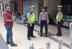 Cegah Kriminalitas, Polsek Sawahan Intensifkan Patroli di Kawasan Pertokoan Blauran