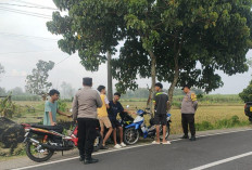 Jelang Magrib, Polisi Ngawi Pastikan Jalanan di Pitu Bebas Balap Liar