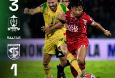 Persijap Jepara Kalahkan Persebaya 3-1, Satu Kartu Merah Warnai Laga